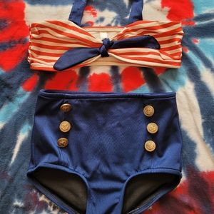 4th of July Kooj bikini for little girl.sz. 18mo.